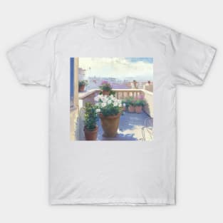 Sunny terrace in Barcelona II T-Shirt